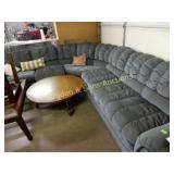 CONTEMPORARY SECTIONAL WITH FOLD OUT BED