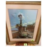 FRAMED 15" X 12" DYKE PRINT