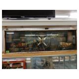 VINTAGE 42" X 13" HISTORY OF RACING WALL