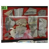 GROUP OF ANIZAZI POTTERY CHARDS FOUND NEAR QUEMADO