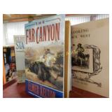 GROUP OF 3 ELMER KELTON SIGNED HARDBACK BOOKS