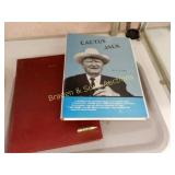 GROUP OF 2 AUTOGRAPHED COFFEE TABLE BOOKS