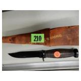 USED SCHRADE WALDEN 10" FIXED BLADE KNIFE