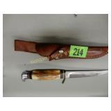 VINTAGE OLSEN KNIFE COMPANY 9" FIXED BLADE