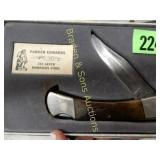 NEW PARKER EDWARDS DAMASCUS FOLDING POCKET KNIFE