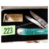 NEW IN BOX CASE XX JOHN WAYNE COMMEMORATIVE