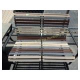 CONTEMPORARY OUTDOOR PATIO BENCH