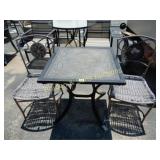 PATIO TABLE WTIH 2 CHAIRS