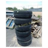 GROUP OF 6 USED 20" TIRES