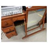 CONTEMPORARY VANITY WITH MIRROR