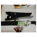 GROUP OF 2 USED MACHETES