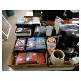 GROUP OF 4 BOXES OF ASSTD MERCHANDISE