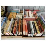 GROUP OF 4 BOXES OF ASSTD BOOKS