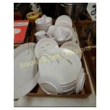 GROUP OF 2 BOXES OF ASSTD DISHES