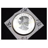 CANADIAN 2014  1.5 OZ SILVER DOLLAR