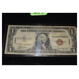 US SERIES 1935-A  $1 SILVER CERTIFICATE