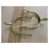 GROUP OF 30 CONTEMPORARY BRASS CAVALRY SPURS