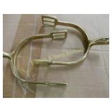 GROUP OF 30 CONTEMPORARY BRASS CAVALRY SPURS