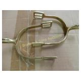 GROUP OF 30 CONTEMPORARY BRASS CAVALRY SPURS