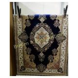 ANTIQUE 74" X 50" AREA RUG