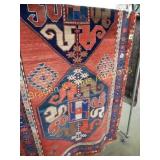 ANTIQUE 94" X 52" AREA RUG