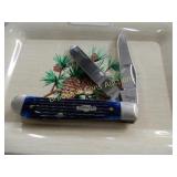 NEW CASE USA 2 BLADED FOLDING POCKET KNIFE