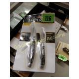 GROUP OF 2 NEW IMPERIAL FOLDING POCKET KNIVES