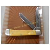USED BOKER 2 BLADED FOLDING POCKET KNIFE