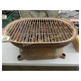 CAST IRON BAR-B-QUE GRILL