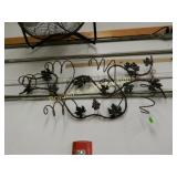 CUSTOM METAL WINE RACK