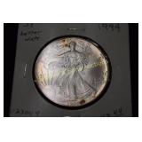 US BRILLIANT UNCIRCULATED 1994 SILVER AMERICAN