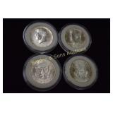 GROUP OF 4 US 1964 UNCIRCULATED KENNEDY