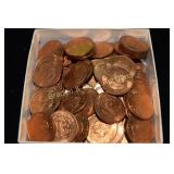 GROUP OF 100   1960S DIEZ CENTAVOS MEXICAN COINS