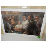 UNFRAMED 10" X 16" ARTIST SIGNED PRINT TITLED