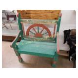 VINTAGE OUTDOOR BENCH