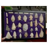 GROUP OF 30 NATIVE AMERICAN ARTIFACTS, 7 ARE