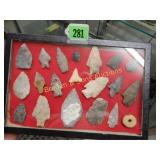 GROUP OF 20 NATIVE AMERICAN ARTIFACTS FOUND IN
