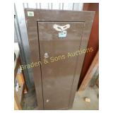 USED GUN SAFE, MISSING KEY