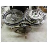 GROUP OF ASSTD HARLEY DAVIDSON MOTORCYCLE PARTS