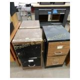 GROUP OF 3 USED FILE CABINETS