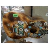 CONTEMPORARY METAL GUITAR WALL DECORATION