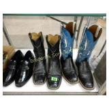 GROUP OF 3 PAIRS OF BOOTS & SHOES (1 PAIR ARE