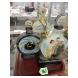 GROPU OF 3 VINTAGE JIM BEAM BOTTLES (BOTTLES