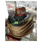 GROUP OF ASSTD NEW WESTERN HATS