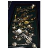 TRAY OF ASSTD COLLECTIBLE SPOONS