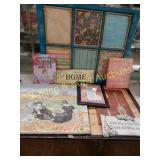 GROUP OF WALL DECORATIONS