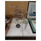 GROUP OF 5 TABLE TOP JEWELRY DISPLAY RACKS