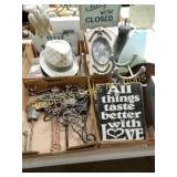 GROUP OF 4 BOXES OF MISC MERCHANDISE