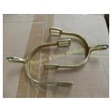 GROUP OF 30 CONTEMPORARY BRASS CAVALRY SPURS