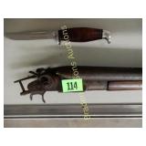 ANTIQUE DOUBLE BARRELL SHOTGUN BARREL